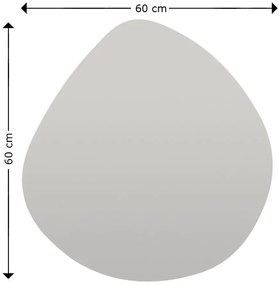 Espelho Besso – Preto – 60 cm x 60 cm x 2,2 cm
