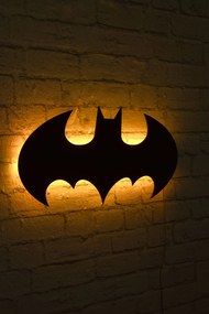 Iluminação Decorativa LED Batman – Amarelo – 50 x 25 cm