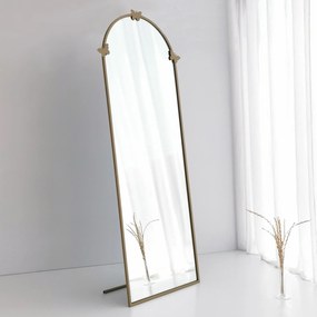 Espelho de Pé Portal – Dourado Mate – 65x180x1,5 cm