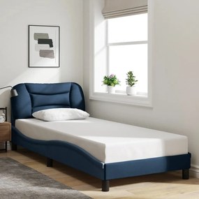 vidaXL Estrutura de cama sem colchão 80x200 cm azul