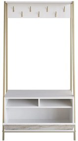Hall Stand Devin – Branco – 94x180x35,3 cm