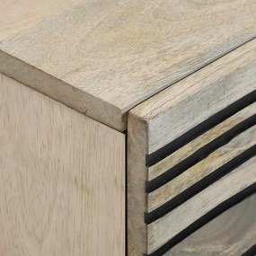 Mesas de cabeceira com gaveta 2 pcs Nogueira 40 x 33.5 x 46 cm