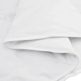 Edredão Outros com travesseiro 3 pcs Branco 240 x 220 cm Penugem