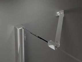 Mexen Velar Duo cabina de duche deslizante 90 x 80 cm, transparente, cromado - 871-090-080-02-01