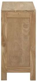 Móvel de gavetas 80x30x55 cm madeira de teca maciça