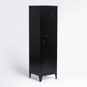 Armário Cacifo Em Aço Pohpli Negro-de-fumo - Sklum