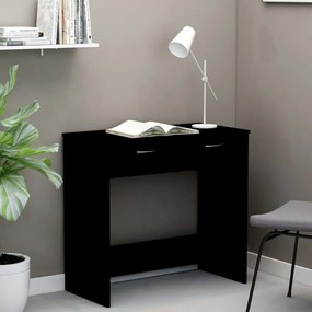 vidaXL Secretária 80x40x75 cm derivados de madeira branco