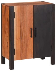 vidaXL Buffet Castanho 55 x 30 x 75 cm Madeira Sólida de Acácia