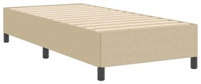 Cama vidaXL Verde Claro Cinza 90x190 cm tecido veludo