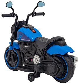 Mota elétrica para crianças 6V, Chopper FASTER, 2 a 5 anos Azul