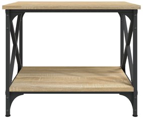 Mesa de apoio 55x38x45 cm derivados de madeira carvalho sonoma