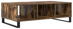 Mesa de centro 104x60x35cm derivados de madeira carvalho fumado