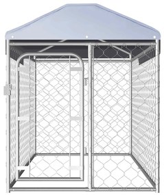 Canil de exterior com telhado 200x100x125 cm