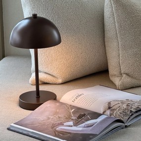 Conjunto de 2 Candeeiros de Mesa para Exterior Bronze Escuro Recarregáveis Incl. LED Regulável em 3 Níveis - Keira