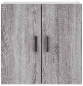 Armário de parede 60x31x60 cm derivados madeira cinzento sonoma