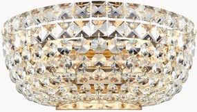 Candeeiro de parede em vidro de cristal Basfor