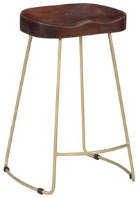 Bancos de bar Gavin 2 pcs madeira mangueira maciça