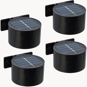 Candeeiros de parede solar LED Spotik, conjunto de 4