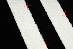 Tapete HAMPTON quadro preto - PRODUTO DE SEGUNDA GRAU