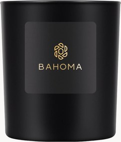 Vela perfumada artesanal Obsidian (âmbar, tomilho)