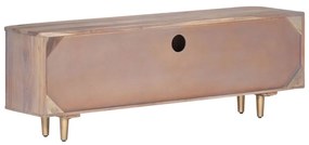 Móvel de TV 118x30x40 cm madeira de acácia maciça