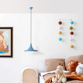 Candeeiro de Teto Tom – Azul Claro – Ø30 h:20 cm