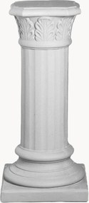 Vaso para exterior Foglie, Alt 75 cm