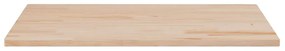 Tampo de mesa retangular 110x55x2,5 cm pinho maciço