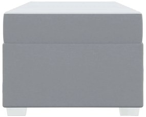 Estrutura da Cama Outros Cinzento-claro 90 x 190 cm tecido