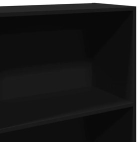 Estante 60x30x189 cm derivados de madeira preto