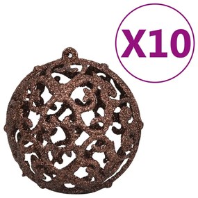 Árvore de Natal de 210cm com 300 Luzes LED,  120 Bolas, 1 Pico e Efeit