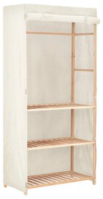 vidaXL Roupeiro/guarda-roupa 3 prateleiras 79x40x170 cm