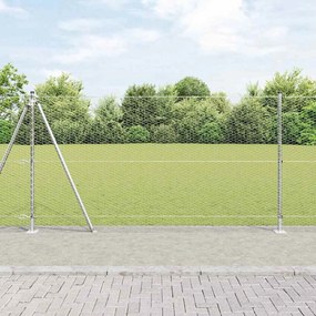 Cerca Hexagonal vidaXL 1,2x10 m de Aço Galvanizado