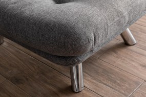 Sofá-Cama Individual Misa – Cinzento Claro – 110x70 cm