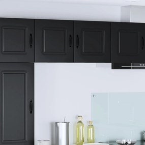 vidaXL Armário de Cozinha Kalmar Preto 40 x 31 x 40 cm