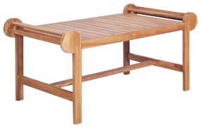 vidaXL Mesa de centro 100x50x45 cm teca maciça