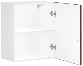 Armários parede cozinha 2 pcs Porto madeira carvalho castanho