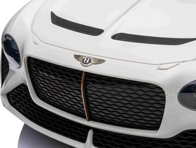 Carro elétrico para crianças Bentley Bacalar 12V, portas que se abrem para cima, controlo remoto 2,4 GHz, luzes LED, entrada USB/AUX, suspensão, bater