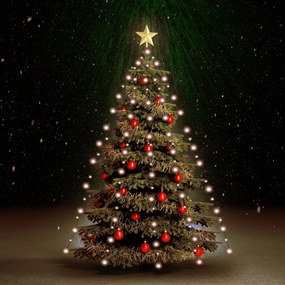 Cordão de luzes para árvore de Natal 210 LED 210 cm