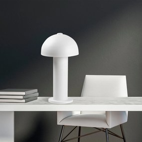 Candeeiro de Mesa Mixed – Branco – 26 x 26 x 49 cm