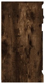 Aparador 70x35,5x67,5 cm derivados de madeira carvalho fumado