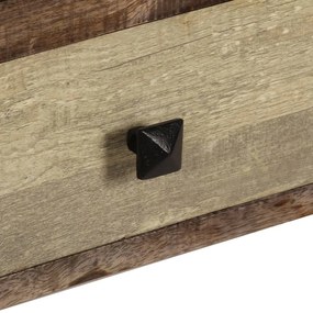 Móvel de TV 118x30x40 cm madeira de mangueira maciça