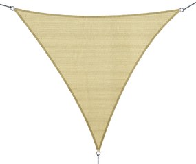 Vela de Sombra Triangular 3x3x3 m Toldo Vela de HDPE com Proteção UV A