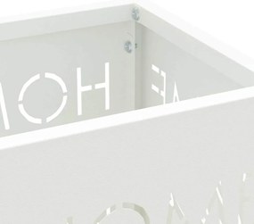 Suporte para Guarda-Chuva Branco Metal Padrão Durável