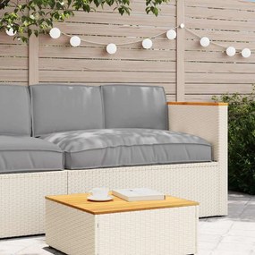 Conjunto de Almofadas para Palete com travesseiro 3 pcs Cinzeto