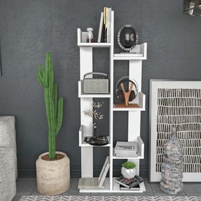 Estante Luisa – Branco – 50 cm x 22 cm x 137 cm