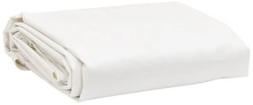 Lona Ø 2,8 m 650 g/m² branco