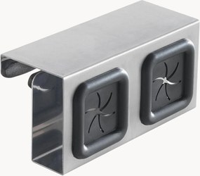 Toalheiro duplo Lava, conjunto de 6