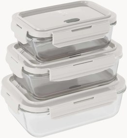 Recipientes de vidro para alimentos Sphere, conjunto de 3