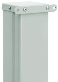 Toldo lateral retrátil para pátio 160x600 cm azul